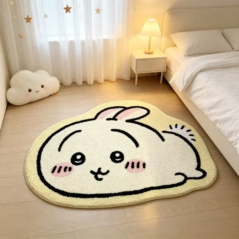 Car Floor Mat - @-치이카와 만화 캐릭터 러그, 아치와레 우사기