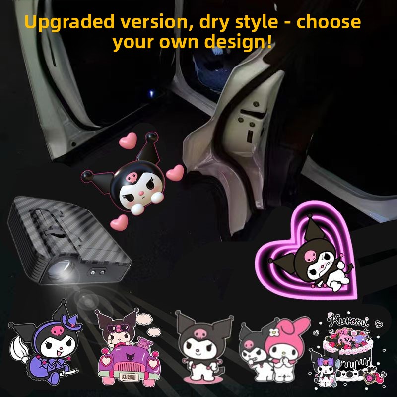 Car Accessories Japanese - 귀여운 쿠로미 캐릭터가 그려진 초고화질 차량용