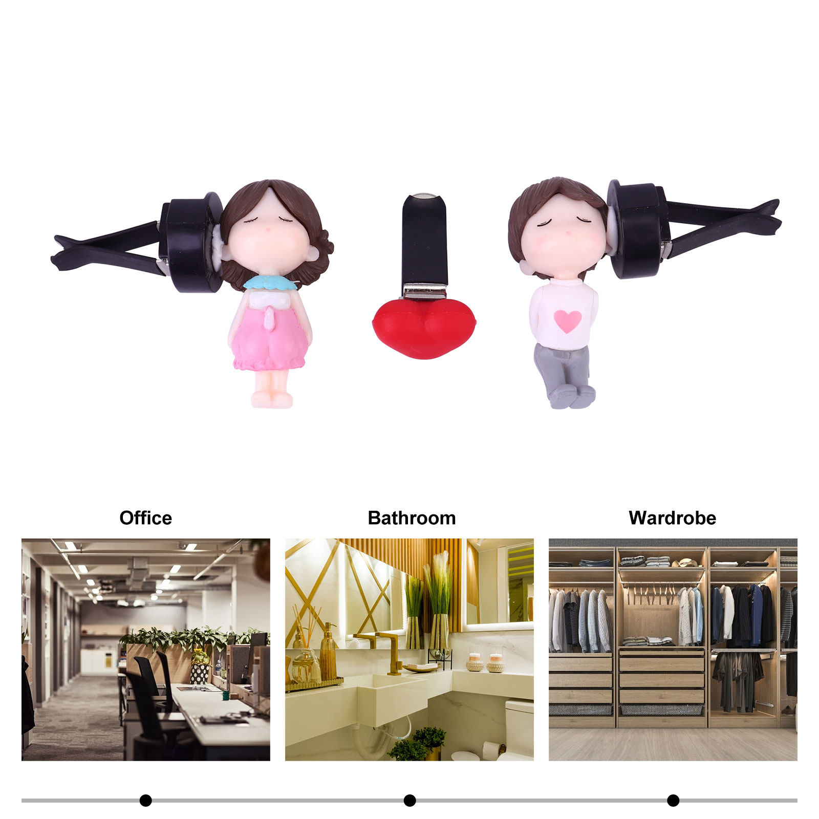 1세트, 고급스러운 커플용 차량용 방향제, 차량, 집, - Car Air Freshener 리뷰 및 가격