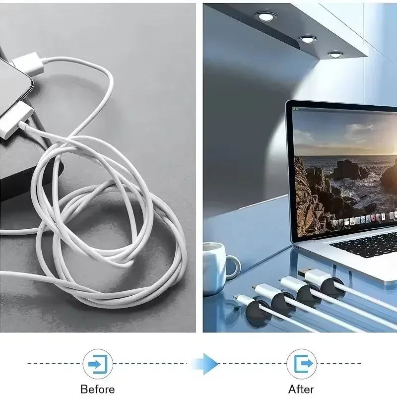데스크탑용 케이블 클립, 휴대용 접착식 케이블 정리대, - Car Cable Organizer 리뷰 및 가격