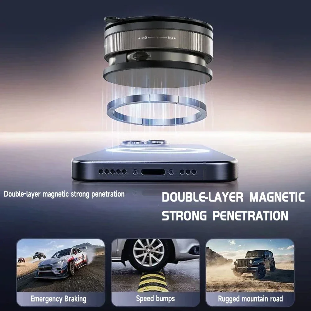 업그레이드된 360 ° 진공 흡착식 자석 휴대폰 거치대 - Car Phone Holder 리뷰 및 가격