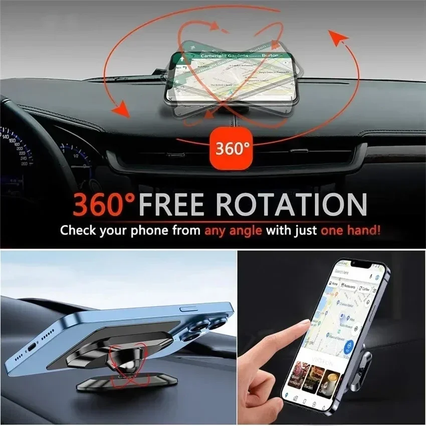 360 °   자석식 차량용 스마트폰 거치대, 아이폰  - Car Phone Holder 리뷰 및 가격