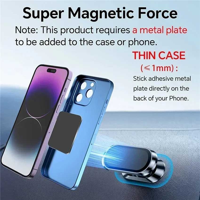 360 °   자석식 차량용 스마트폰 거치대, 아이폰  - Car Phone Holder 리뷰 및 가격