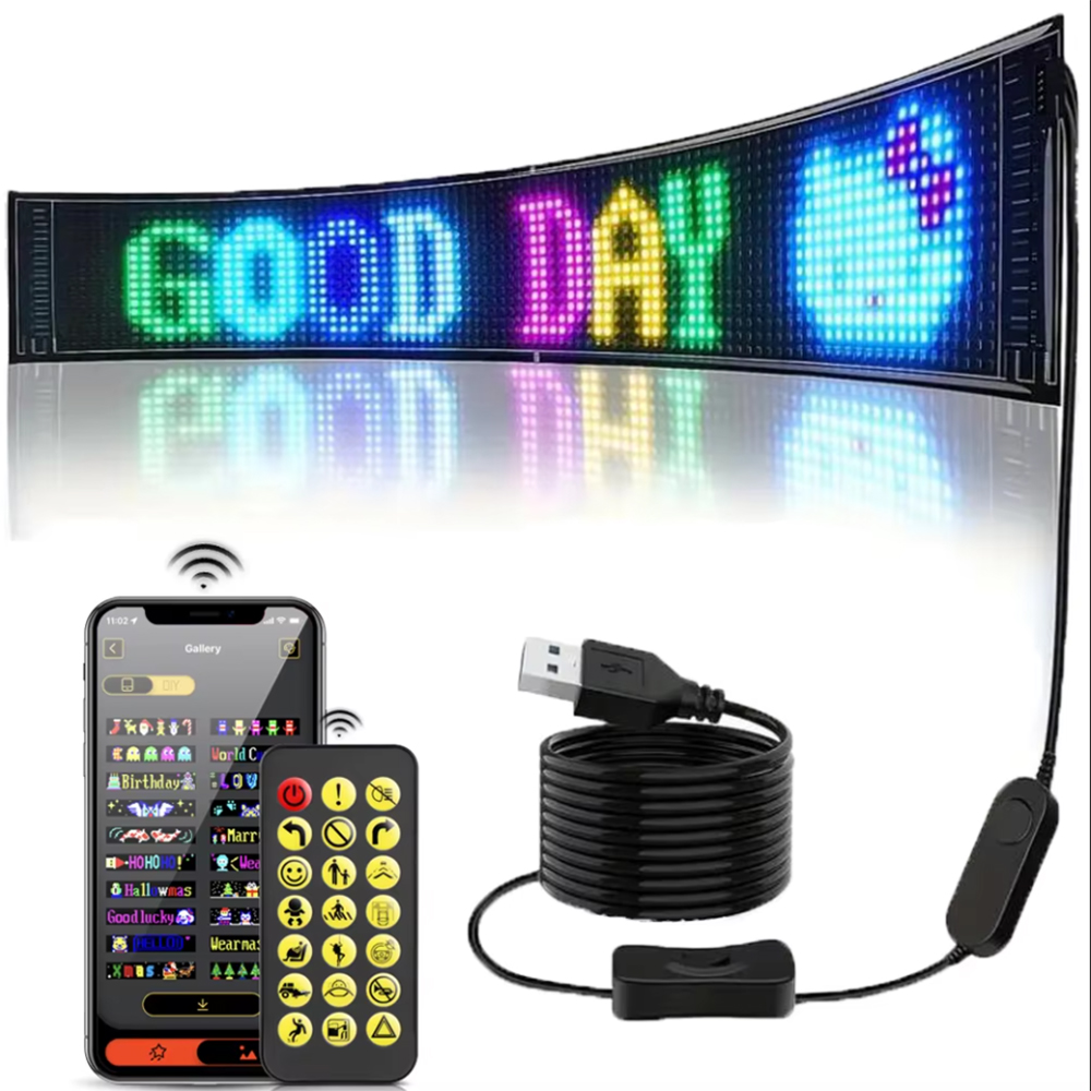 16x96 LED 매트릭스 픽셀 패널, 스크롤링 밝은  - Car Led Light 리뷰 및 가격