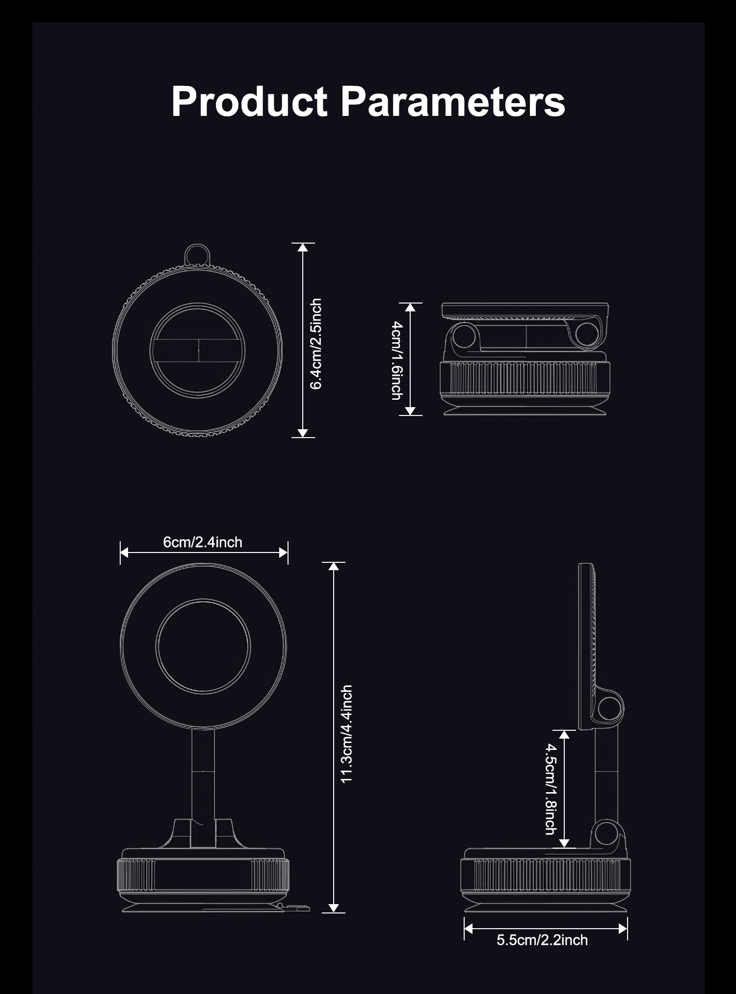 강력한 자석 휴대폰 거치대 흡착컵 차량 내비게이션 브래 - Car Vacuum 리뷰 및 가격