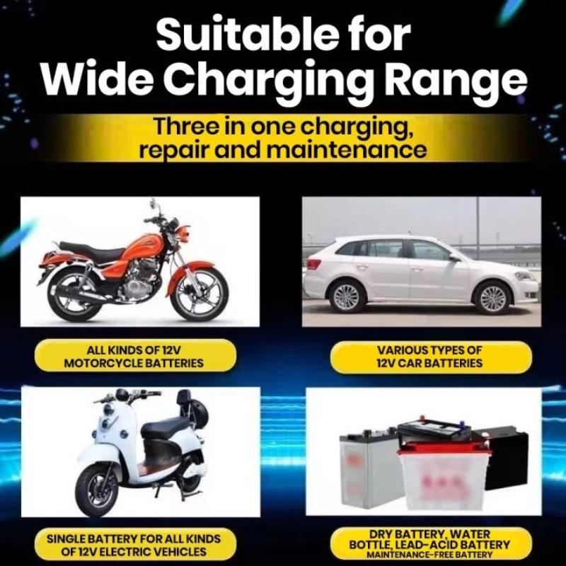 @*스마트 12V 범용 자동차 배터리 충전기 역극성 보 - Car Charger 리뷰 및 가격