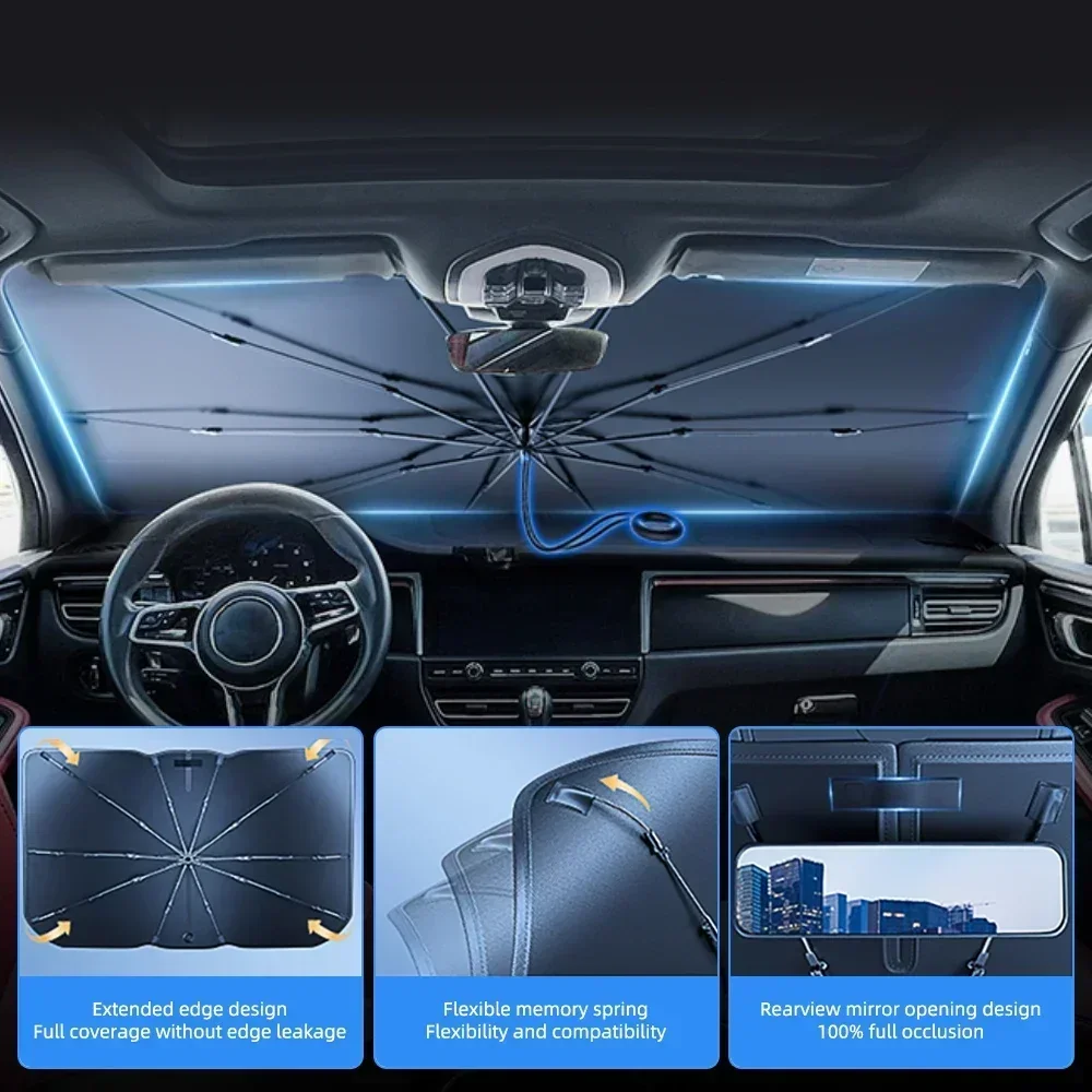 차량용 햇빛 가리개, 전면 유리에 설치하는 햇빛 차단  - Windshield Sun Shade 리뷰 및 가격