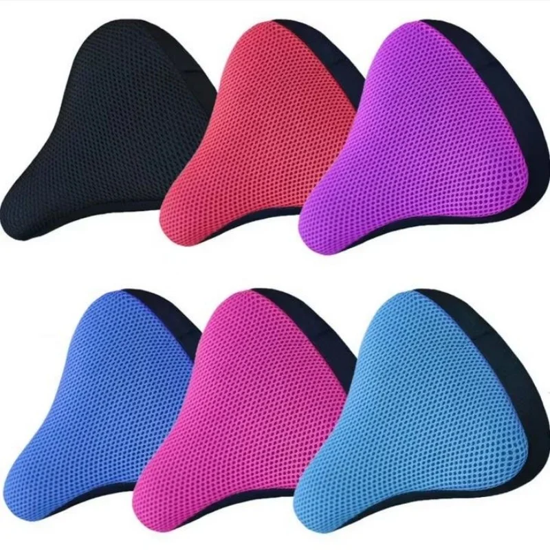 1개 3D 소프트 실리콘 자전거 안장 쿠션 통기성 편안 - Car Seat Cover 리뷰 및 가격